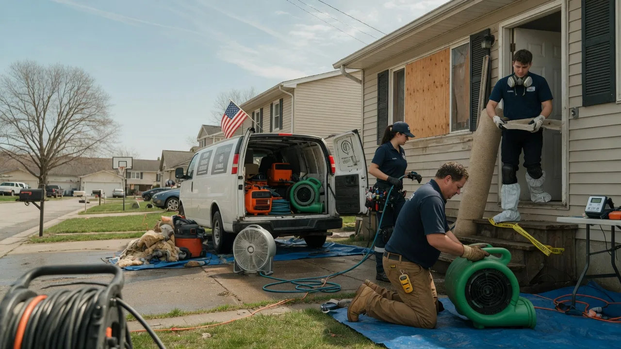 Water Damage Restoration in Summit Lake, WI near me